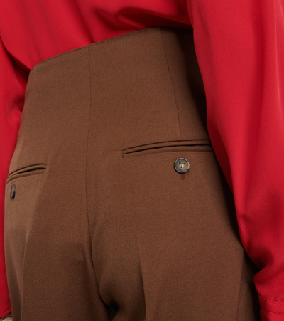 Tod's Wool Pants In Brown