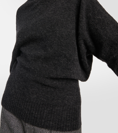 Shop Proenza Schouler Slouchy Wool-blend Sweater In Grey