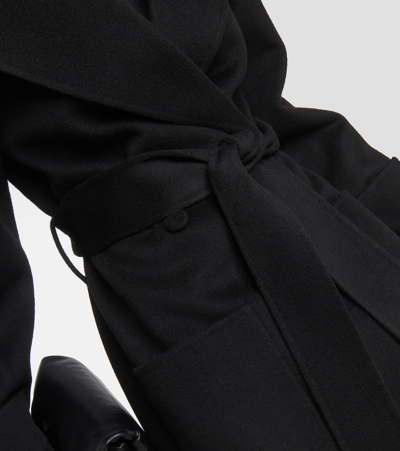 Shop Joseph Arline Wool And Cashmere Coat In Black