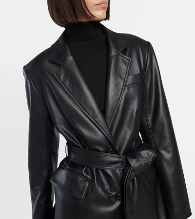 Ag Valentina Coat In Black