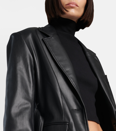 Shop Ag X Emrata Valentina Trench Coat In Black