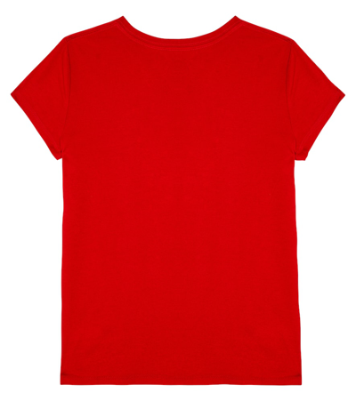 Shop Polo Ralph Lauren Polo Bear Cotton Jersey T-shirt In Red