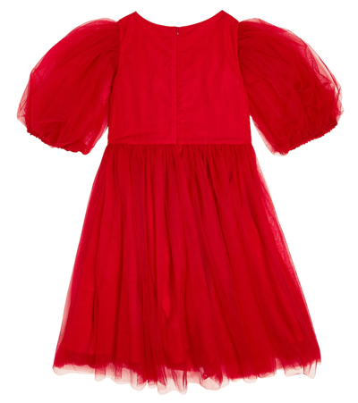 Shop Tutu Du Monde Serephine Embellished Tulle Dress In Red