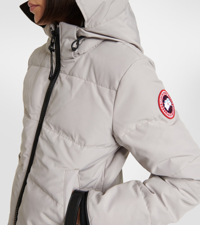 Shop Canada Goose Mystique Quilted Down Parka In Beige