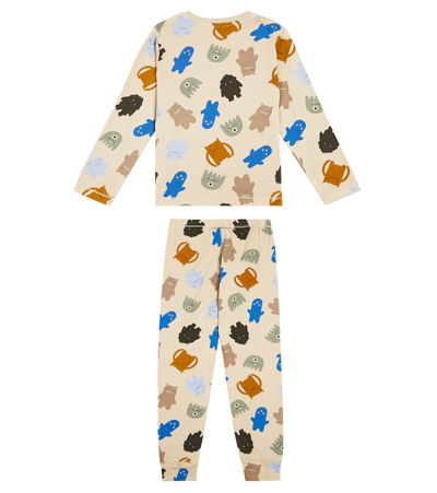 Liewood Wilhelm Printed Cotton-blend Pajama Set In Multicoloured
