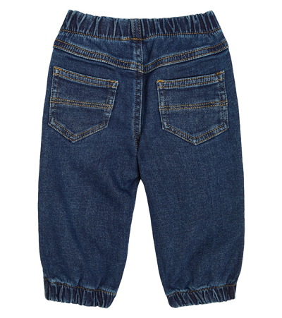 Shop Il Gufo Baby Jeans In Blue