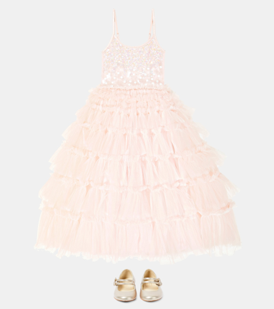 Shop Tutu Du Monde Twinkling Tutu Tulle Dress In Pink