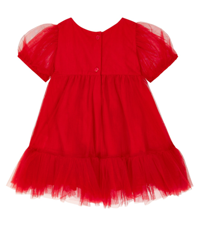 Shop Tutu Du Monde Baby Serephine Tulle Dress In Red