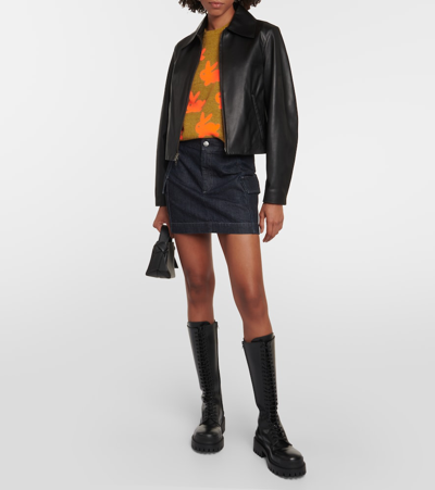 Ag Colombo Skirt In Blue