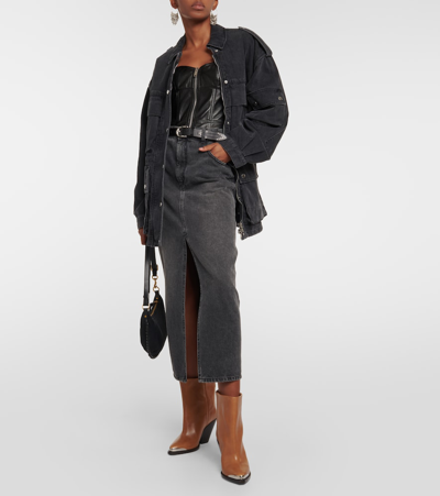 Isabel Marant Adnae Ankle Boots In Brown