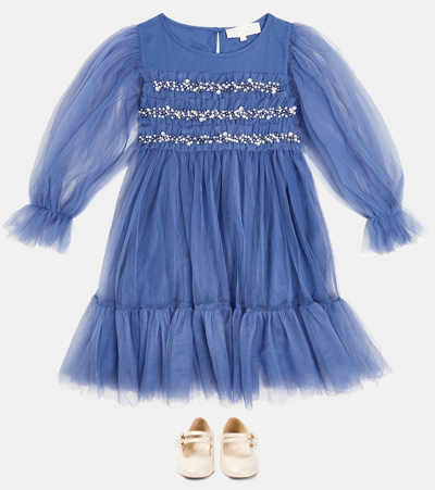 Shop Tutu Du Monde Neva Tulle Dress In Blue