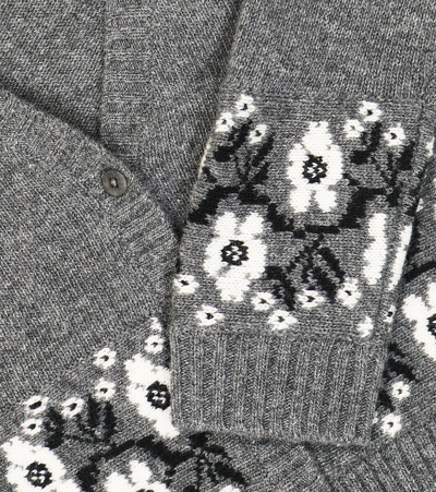 Shop Il Gufo Intarsia Virgin Wool Sweater In Grey