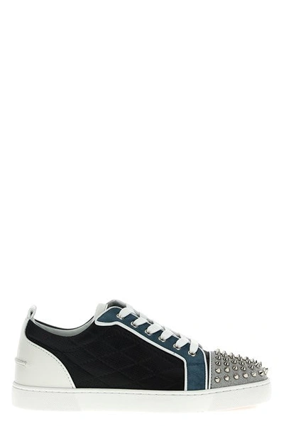Christian Louboutin Men's Louis Junior Spikes Orlato Leather Sneakers -  Bergdorf Goodman