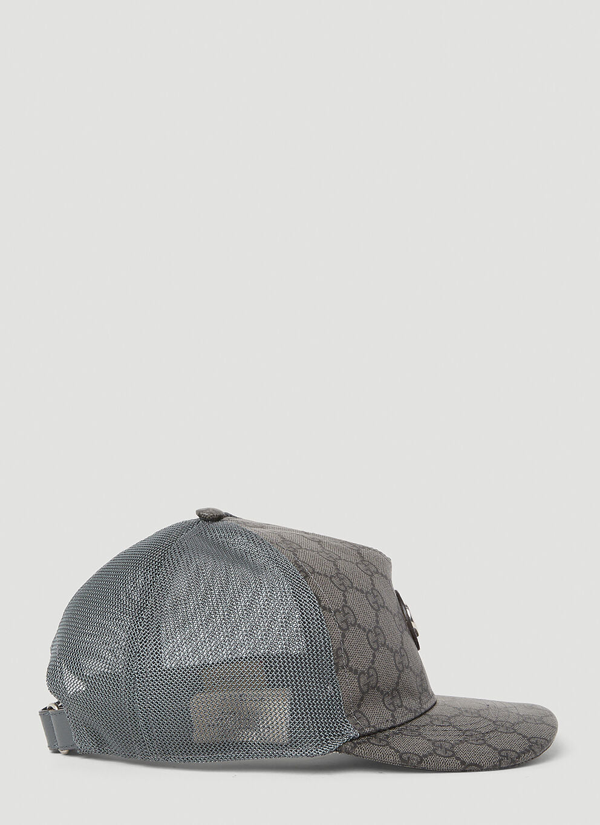 Gucci Gray GG Supreme Cap