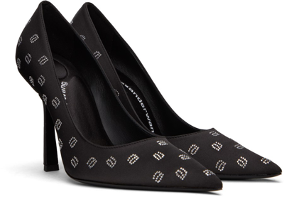 Alexander Wang Delphine 105 Pump Womens Satin Embellished Pumps