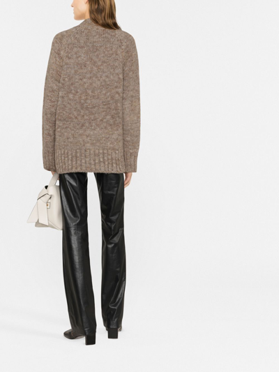 Maison Margiela Oversized Mélange Cardigan