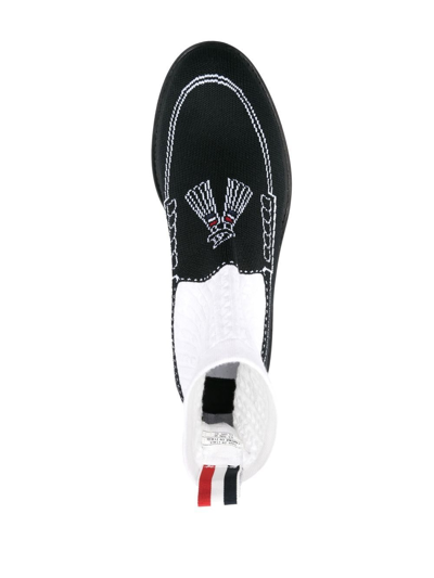 Thom Browne Tassel Loafer Sock Boots