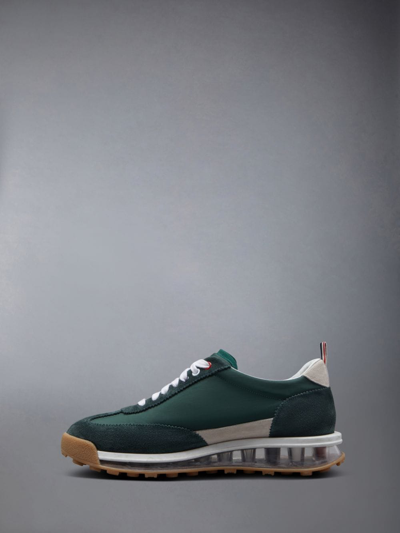 Thom Browne Translucent-sole Leather Sneakers