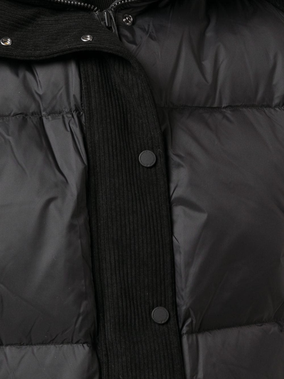 Shop Moose Knuckles Elmira Corduroy-panel Puffer Jacket