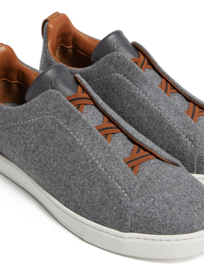 Shop Zegna Triple Stitch™ Wool Sneakers