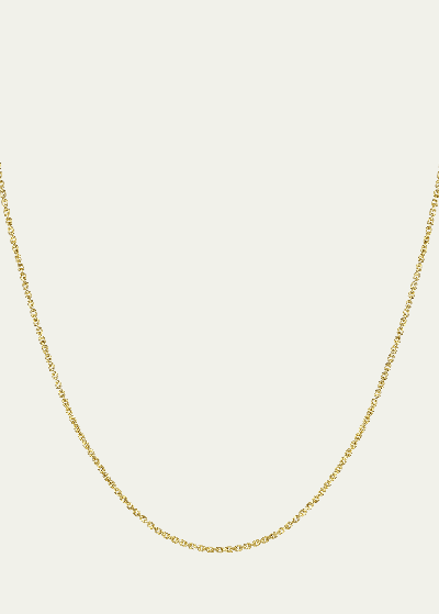 Shop Paul Morelli Wild Child Chain Necklace In Yellow Gold