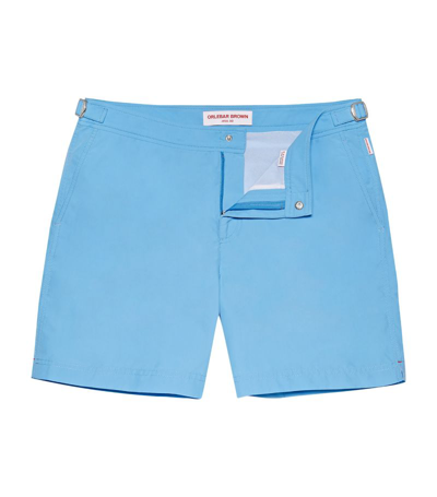 Shop Orlebar Brown Bulldog Swim Shorts In Blue