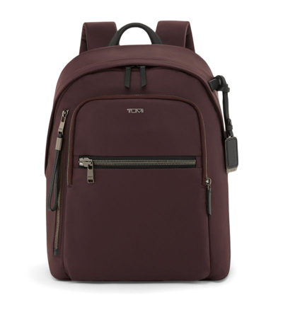 Shop Tumi Nylon Voyager Halsey Backpack In Purple