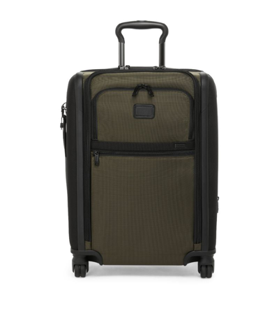 Shop Tumi Alpha 3 Continental Carry-on Spinner Suitcase (56cm) In Green
