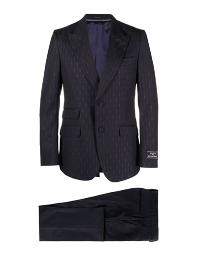 Shop Gucci Single-breasted Tailored Suit