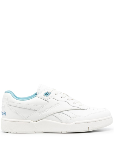 Shop Reebok By Palm Angels Bb4000 Leather Sneakers In Blue