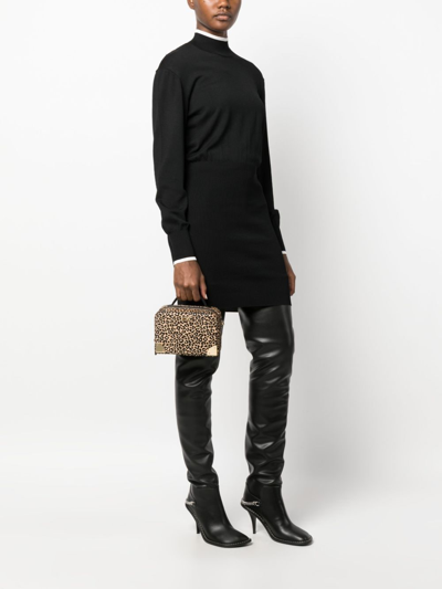 Shop Michael Michael Kors Estelle Small Handbag In Black