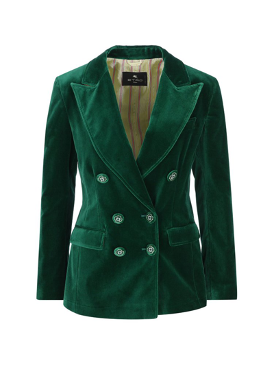 Shop Etro Double In Green