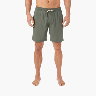 Shop Fair Harbor Men 6" The One Short In Olive In Green