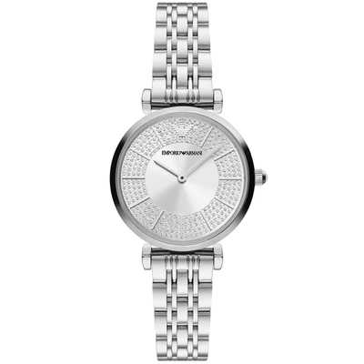 Shop Emporio Armani Women Women's Watch In Silver