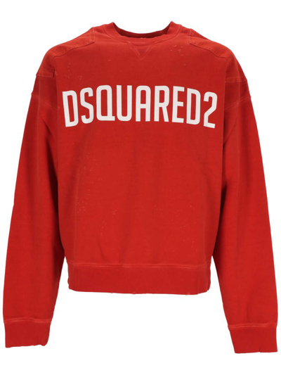 Shop Dsquared2 Logo In Red