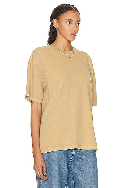 Shop Wao The Relaxed Tee In Terracotta