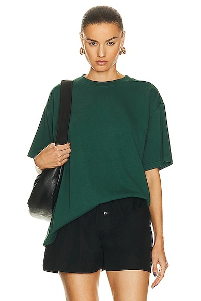 Shop Wao The Relaxed Tee In Green