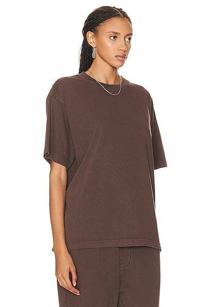 Wao The Relaxed Tee In Brown