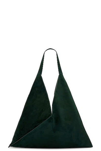 Shop Khaite Sara Tote Bag In Hunter Green