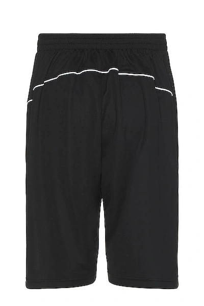 Shop Balenciaga Baggy Shorts In Black & White