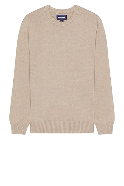 Shop Thisisneverthat Star Knit Sweater In Beige