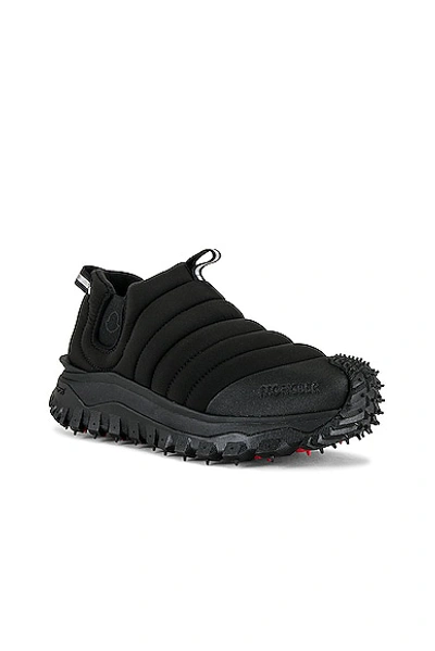 Moncler Trailgrip Gtx Low Top Trainers In Black