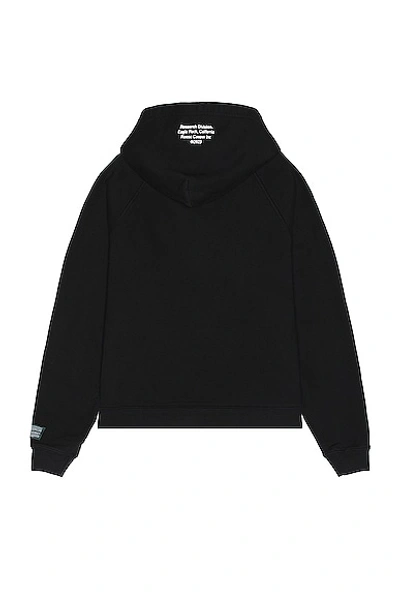 Shop Reese Cooper Field Research Division Hooded Sweatshirt In Black