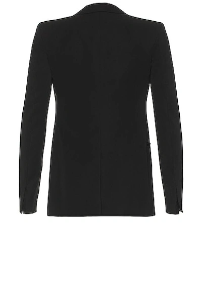 Shop Givenchy Fitted Blazer In Black