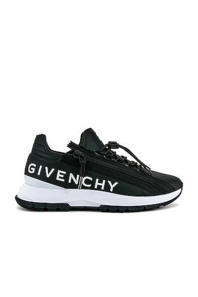 Shop Givenchy Spectre Zip Runners Sneaker In Black & White