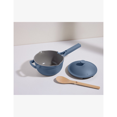 Our Place Blue Salt Mini Perfect 2.0 Aluminium Cooking Pot In Blue Salt