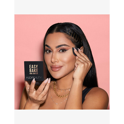 Huda Beauty Cherry Blossom Cake Easy Bake And Snatch Pressed Brightening And Setting Powder 8.5g In Cherry Blossom Cake
