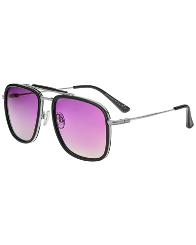 Shop Breed Bertha Men's Bsg068c5 54mm Polarized Sunglasses In Black