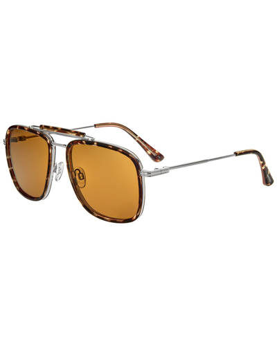 Shop Breed Bertha Men's Bsg068c3 54mm Polarized Sunglasses In Brown