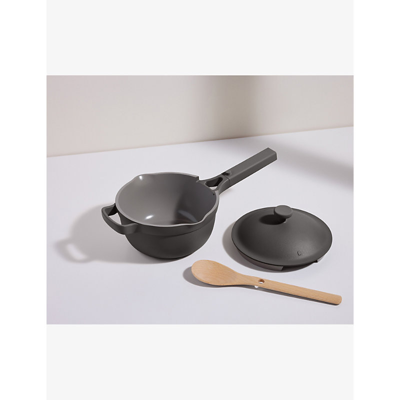 Our Place Charcoal Mini Perfect 2.0 Aluminium Cooking Pot In Charcoal